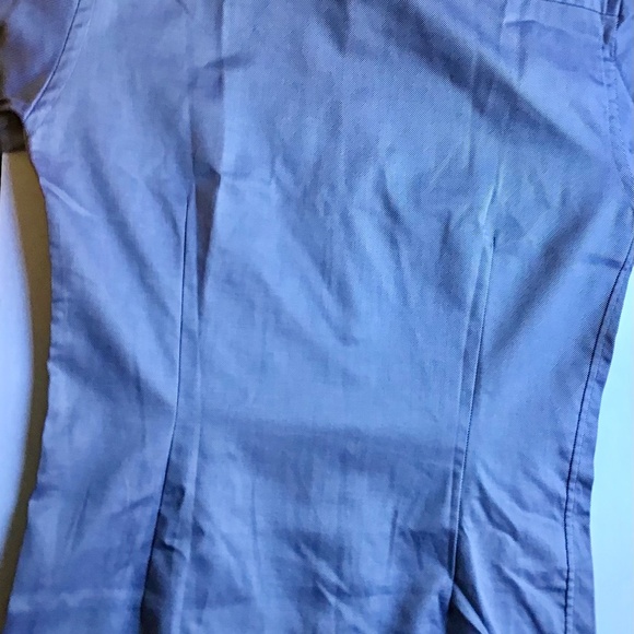 ETON slim classy gray cotton twill shirt Sz 15 /38 cm made in Europe - Picture 6 of 9